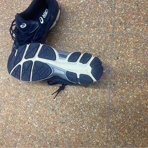 ASICS Men's Dark Blue Athletic Shoes